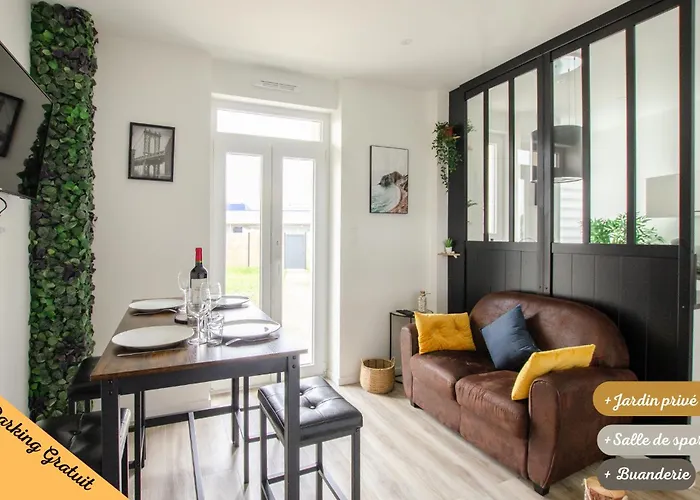 Chill And Sun, 2 Chambres Calme Avec Terrasse Et Parking